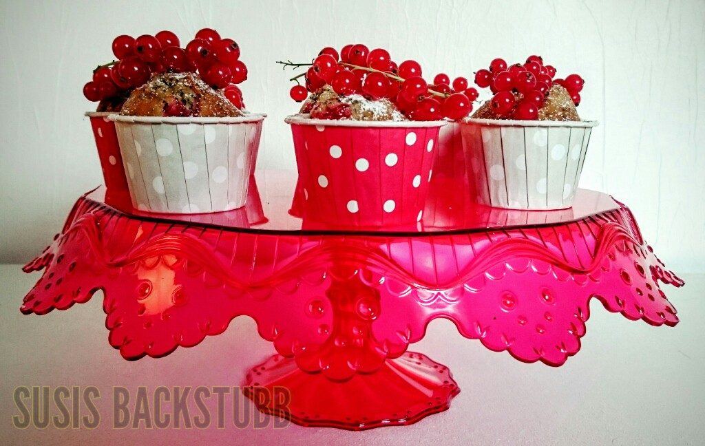 Johannisbeer Mohn Muffins