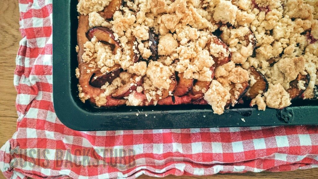 Zwetschgenkuchen mit Streusel