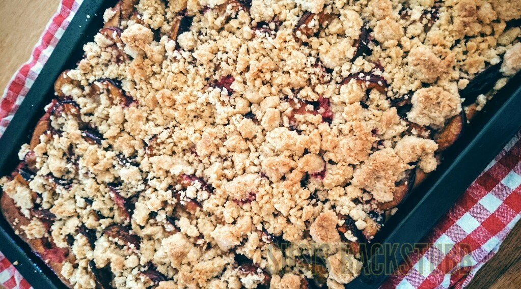Zwetschgenkuchen mit Streusel